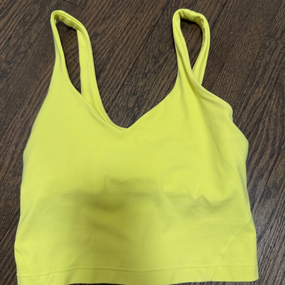Yellow Women's Align Tank Top